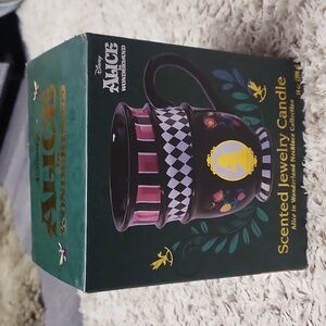 Alice in Wonderland scented jewelry candle